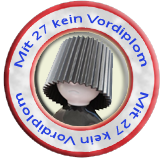 Vereinswappen von Mit 27 kein Vordiplom